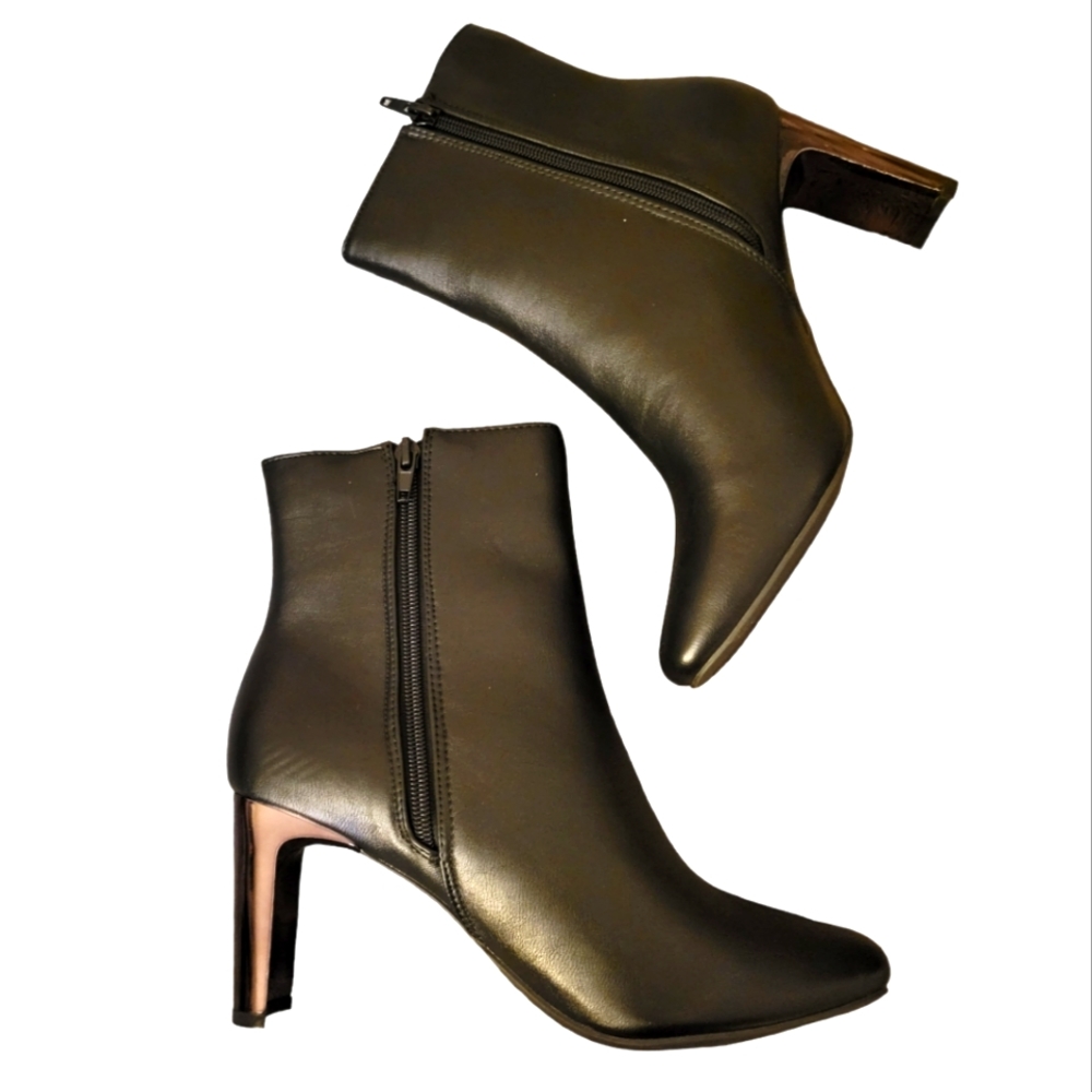 Ankle boot heels
